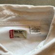 画像4: 【L(XL/XXL相当)】Levi's 長袖シャツ ホワイト 白無地■オールド アメリカ古着 リーバイス 赤タブ 白シャツ ビッグサイズ