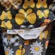 画像4: 【Ladies】70s JC Penney 長袖シャツ カーディガン 蝶々×花 総柄■ビンテージ レトロ アメリカ古着 ユーロ レディース