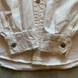 画像8: 【M/L】Levi's 長袖シャツ ホワイト 白無地■ビンテージ オールド アメリカ古着 リーバイス 2000s Y2K 赤タブ 白シャツ