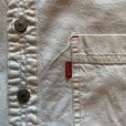 画像3: 【M/L】Levi's 長袖シャツ ホワイト 白無地■ビンテージ オールド アメリカ古着 リーバイス 2000s Y2K 赤タブ 白シャツ
