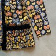 画像5: 【Ladies】70s JC Penney 長袖シャツ カーディガン 蝶々×花 総柄■ビンテージ レトロ アメリカ古着 ユーロ レディース