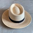 画像3: 【58cm】グアテマラ製 Handwoven 中折れ 麦わら帽子 ハット■ビンテージ オールド レトロ アメリカ古着 手編み