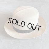 【57cm】JAPAN VINTAGE「BEST GRASS」パナマハット■ビンテージ アンティーク オールド 大正 昭和レトロ 古着 麦わら帽子