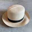 画像4: 【57cm】JAPAN VINTAGE「BEST GRASS」パナマハット■ビンテージ アンティーク オールド 大正 昭和レトロ 古着 麦わら帽子