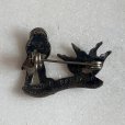 画像4: 【2.3cm×3.1cm】925刻印 メキシコ製 シルバーピンズ■ビンテージ アンティーク ピンバッチ ブローチ メキシカン ソンブレロ