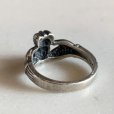 画像3: 【11号】STERLING刻印 クラダリング シルバーリング■ビンテージ アンティーク 指輪 アクセサリー アイルランド ケルト ピンキー