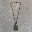 画像5: 【3.8cm×2.8cm】ローレン・シュナイダー「War is not healthy」ネックレス■ビンテージ アンティーク アクセサリー ヒッピー 60s