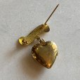画像6: 【3.2cm×2.5cm】40s USN スウィートハートジュエリー ロケットペンダント ブローチ■ビンテージ アンティーク アクセサリー ミリタリー
