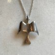 画像1: 【4.2cm×2.8cm】鳥モチーフ シルバーネックレス■ビンテージ アンティーク アクセサリー インディアンジュエリー ペンダント (1)