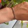 画像8: 【18.2cm】ITALY刻印 チェーン シルバーブレスレット■ビンテージ アンティーク アクセサリー レトロ イタリア製 925刻印