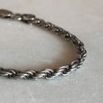 画像3: 【19.6cm】ITALY刻印 チェーン シルバーブレスレット■ビンテージ アンティーク アクセサリー レトロ イタリア製 925刻印