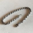 画像7: 【18.2cm】ITALY刻印 チェーン シルバーブレスレット■ビンテージ アンティーク アクセサリー レトロ イタリア製 925刻印