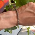画像8: 【19.5cm】925刻印 ビザンチンチェーン シルバーブレスレット■ビンテージ アンティーク アクセサリー レトロ ヨーロッパ