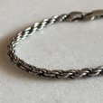 画像2: 【19.6cm】ITALY刻印 チェーン シルバーブレスレット■ビンテージ アンティーク アクセサリー レトロ イタリア製 925刻印