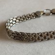 画像2: 【18.3cm】ITALY刻印 チェーン シルバーブレスレット■ビンテージ アンティーク アクセサリー レトロ イタリア製 925刻印