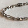 画像3: 【18.4cm】ITALY刻印 チェーン シルバーブレスレット■ビンテージ アンティーク アクセサリー レトロ イタリア製 925刻印