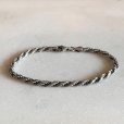 画像1: 【18.2cm】ITALY刻印 チェーン シルバーブレスレット■ビンテージ アンティーク アクセサリー レトロ イタリア製 925刻印 (1)