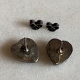 画像7: 【1.1cm】925刻印 メキシコ ハート型 シルバー スタッドピアス■ビンテージ アンティーク レディース アクセサリー メキシカンシルバー