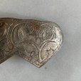 画像2: 【10.2cm×3.6cm】UNKNOWN 3連 ハート型 バレッタ■ビンテージ アンティーク EU ブロカント レディース ヘアアクセサリー シルバー色