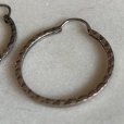 画像3: 【2.9cm】925刻印 ヨーロッパ シルバー リングピアス■ビンテージ アンティーク EU ブロカント レディース アクセサリー