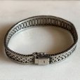 画像4: 【19.5cm】835刻印 ロック式 シルバーブレスレット■ビンテージ アンティーク アクセサリー レトロ ヨーロッパ