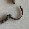 画像7: 【2.9cm】925刻印 ヨーロッパ シルバー リングピアス■ビンテージ アンティーク EU ブロカント レディース アクセサリー