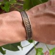画像9: 【19.5cm】835刻印 ロック式 シルバーブレスレット■ビンテージ アンティーク アクセサリー レトロ ヨーロッパ
