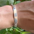 画像8: 【19.8cm】925刻印 IDブレス シルバーブレスレット■ビンテージ アンティーク アクセサリー レトロ チェーンブレス