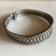画像3: 【19.5cm】835刻印 ロック式 シルバーブレスレット■ビンテージ アンティーク アクセサリー レトロ ヨーロッパ