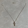 画像6: 【2.3cm×1.3cm】キリスト 十字架 ペンダント ネックレス■ビンテージ アンティーク アクセサリー シルバーチェーン クロス