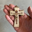 画像5: 【9.3cm×6.1cm】キリストモチーフ 十字架 磔 ウォールデコ■ビンテージ アンティーク ヨーロッパ雑貨 チェーン クロス 七宝焼き