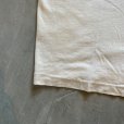 画像4: 【Ladies】80s UNKNOWN オールコットン モックネック ポケットTシャツ 生成り■ビンテージ アメリカ古着 レディース シングルステッチ (4)