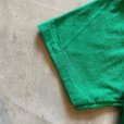 画像5: 【Ladies】80s USA製 STEDMAN バックプリント ポケットTシャツ 緑■ビンテージ オールド アメリカ古着 レディース シングルステッチ