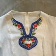 画像4: 【Ladies】JC Penney 刺繍 ボヘミアン チュニック ブラウス 白■ビンテージ レトロ アメリカ古着 レディース エスニック プルオーバー