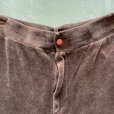 画像3: 【W26】70s UNKNOWN パイル地 キュロット ショートパンツ ブラウン 茶色■ビンテージ オールド アメリカ古着 レディース ショーツ (3)