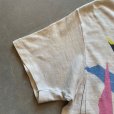画像4: 【Ladies】ボロ 80s UNKNOWN アート プリントTシャツ 白■ビンテージ オールド アメリカ古着 レディース シングルステッチ