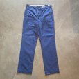 画像1: 【W33】Polo Ralph Lauren ノータック コットン チノパンツ ブルー 青系■アメリカ古着 ポロラルフローレン (1)