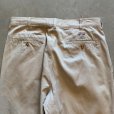 画像9: 【W32】USA製 Polo Ralph Lauren 2タック コットン チノパンツ アイボリー■ビンテージ オールド アメリカ古着 90s ポロラルフローレン