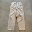 画像1: 【W32】USA製 Polo Ralph Lauren 2タック コットン チノパンツ アイボリー■ビンテージ オールド アメリカ古着 90s ポロラルフローレン (1)
