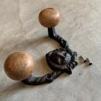 画像4: 【14.5cm】昭和レトロ ライオンモチーフ ウォールフック■ビンテージ アンティーク インテリア ウォールハンガー 壁掛け インテリア No.1 (4)