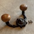 画像4: 【14.5cm】昭和レトロ ライオンモチーフ ウォールフック■ビンテージ アンティーク インテリア ウォールハンガー 壁掛け インテリア No.2 (4)