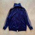 画像9: 【XL】80s USA製 ACTIVEWEAR アクリル フルジップ ジャージトップス ネイビー■ビンテージ オールド アメリカ古着 トラックジャケット