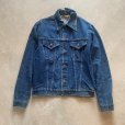 画像1: 【M】70s-80s SEARS デニムジャケット ブルー 青■ビンテージ オールド アメリカ古着 USA製 シアーズ トラッカージャケット 4thタイプ (1)