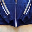 画像7: 【XL】80s USA製 ACTIVEWEAR アクリル フルジップ ジャージトップス ネイビー■ビンテージ オールド アメリカ古着 トラックジャケット