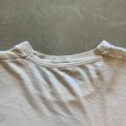 画像9: 【M】70s-80s UNKNOWN ピエロ 染み込みプリントTシャツ 白■ビンテージ オールド アメリカ古着 シングルステッチ オールコットン