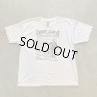 【XL】90s-2000s ジェシー・ジェームズ プリントTシャツ 白■ビンテージ オールド アメリカ古着 コットン 西部開拓時代 アウトロー