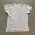 画像8: 【M】70s-80s UNKNOWN ピエロ 染み込みプリントTシャツ 白■ビンテージ オールド アメリカ古着 シングルステッチ オールコットン
