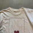 画像2: 【L】90s SHAKLEE CARES プリントTシャツ 生成り色■ビンテージ オールド アメリカ古着 ハート ファミリー シングルステッチ