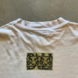 画像9: 【L】90s UNKNOWN アフリカン プリントTシャツ 白■ビンテージ オールド アメリカ古着 アート エスニック シングルステッチ