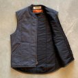 画像6: 【M/L】RED KAP ジップアップベスト グレー■ビンテージ オールド アメリカ古着 レッドキャップ 中綿 ワークウェア キルティング